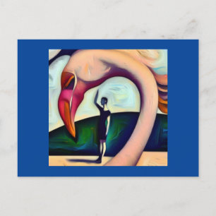 Spirit Animal Flamingo 3 Briefkaart