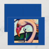 Spirit Animal Flamingo 3 Briefkaart (Voorkant / Achterkant)