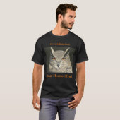 Spirit Animal Great Horned Owl T-shirt (Voorkant volledig)