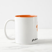 Spirit Animal Hase Tweekleurige Koffiemok (Links)