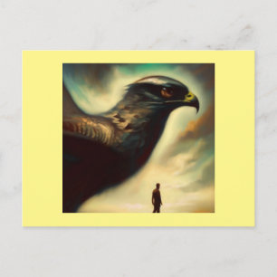 Spirit Animal Hawk 1 Briefkaart