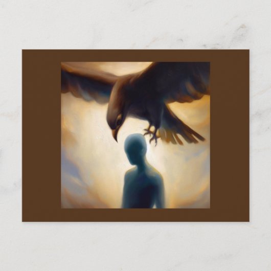 Spirit Animal Hawk 2 Briefkaart (Voorkant)