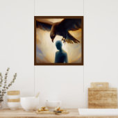 Spirit Animal Hawk 2 Poster (Keuken)