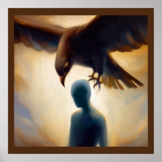 Spirit Animal Hawk 2 Poster (Voorkant)