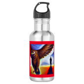 Spirit Animal Hawk 3 Waterfles (Voorkant)
