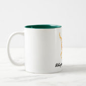 Spirit Animal Hirsch Tweekleurige Koffiemok (Links)