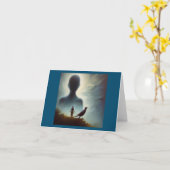 Spirit Animal Mockingbird 1 Kaart (Gele Bloem)