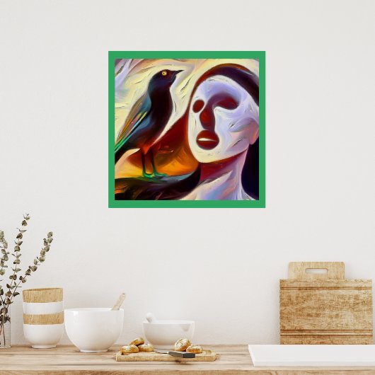 Spirit Animal Mockingbird 3 Poster (Keuken)