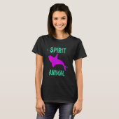 Spirit Animal Orca Whale Lover Animals Comfort Cut T-shirt (Voorkant volledig)