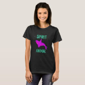 Spirit Animal Orca Whale Lover Animals Comfort Cut T-shirt (Voorkant volledig)