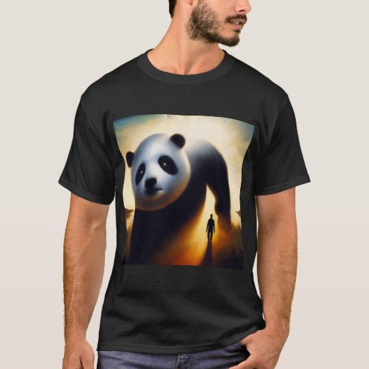 Spirit Animal Panda 3 T-shirt (Voorkant)