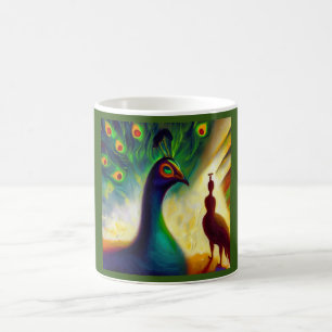 Spirit Animal Peacock 3 Koffiemok