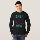 Spirit Animal Potato Lover Pink Funny Comfort Cute T-shirt (Voorkant volledig)