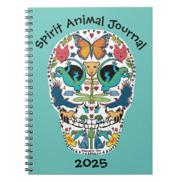 Spirit Animal Sugar Skull Notitieboek Journal