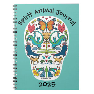 Spirit Animal Sugar Skull Notitieboek Journal