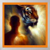 Spirit Animal Tiger 2 Poster (Voorkant)