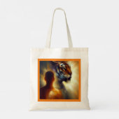 Spirit Animal Tiger 2 Tote Bag (Achterkant)