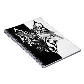 Spirit Animals in Black and White Notitieboek (Rechterzijde)