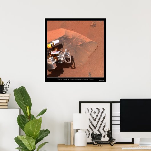 Spirit Back in Action Poster (Thuiskantoor)