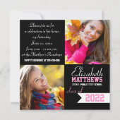 Spirit Banner Two Photo Afstuderen Kaart (Voorkant)