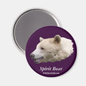 "Spirit Bear" Cadeaus Magneet (Voorkant / Achterkant)