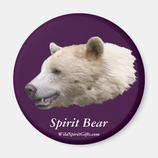 "Spirit Bear" Cadeaus Magneet (Voorkant)