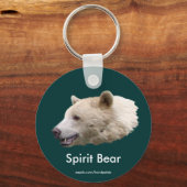 "Spirit Bear" Kermode-beer-sleutelhanger Sleutelhanger (Voorkant)