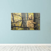 Spirit Beer Canvas Drukt Beer Kermode Afdruk (Insitu (Houten vloer))