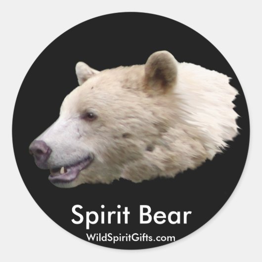 "Spirit Beer" Gifts Ronde Sticker (Voorkant)