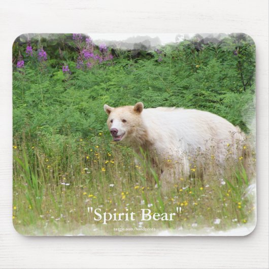 Spirit Beer Kermode Wildlife Mousepad Muismat (Voorkant)