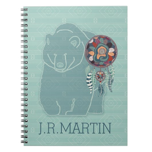 Spirit Beer met Dream Catcher Custom Notitieboek (Voorkant)