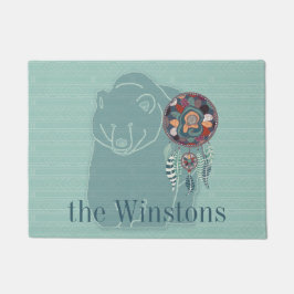 Spirit Beer Native American Thed Custom Deurmat