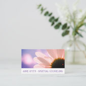 Spirit BLumen Himmel Gänseblümchen Berater Visitekaartje (Staand voorkant)