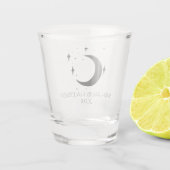 Spirit Board Black Halloween Favor Shot Glass Shot Glas (Achterkant)