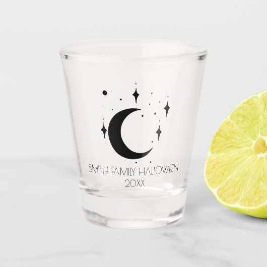 Spirit Board Black Halloween Favor Shot Glass Shot Glas (Voorkant)