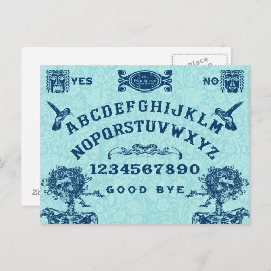 Spirit Board " De Nocturne" Briefkaart (Voorkant / Achterkant)