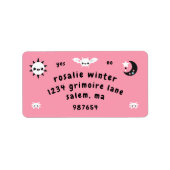 Spirit Board Etiket (Voorkant)