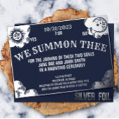Spirit Board Gothic & Halloween bruiloft of douche Folie Uitnodiging