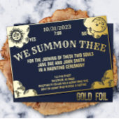 Spirit Board Gothic & Halloween bruiloft of douche Folie Uitnodiging