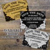 Spirit Board Gothic Halloween Wedding of Shower Sa Save The Date