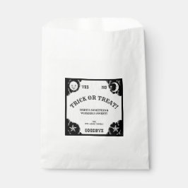 Spirit Board Halloween Favor Bags Bedankzakje