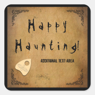 Spirit Board Halloween Haunted Party Sticker