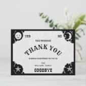 Spirit Board Halloween Kaart (Staand voorkant)