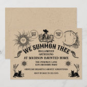  Spirit Board Halloween Kaart (Voorkant / Achterkant)