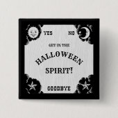 Spirit Board Halloween Pinback Button (Voorkant)