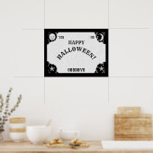 Spirit Board Happy Halloween Poster (Keuken)
