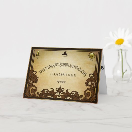 Spirit Board Humor Kaart (Kleine Plant)