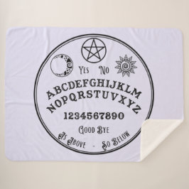 Spirit Board Sherpa Blanket Sherpa Deken