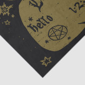 Spirit Board Tissuepapier (Detail)