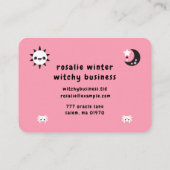 Spirit Board Visitekaartje (Achterkant)